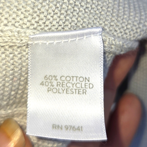 J. Jill White Knit Sweater - Picture 4 of 4